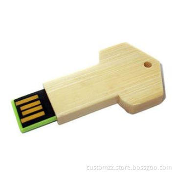 Customizable Wooden USB Flash Drive Memory Stick USB 2.0Bam